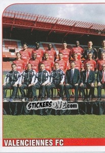 Figurina Equipe Valenciennes FC - FOOT 2012-2013 - Panini