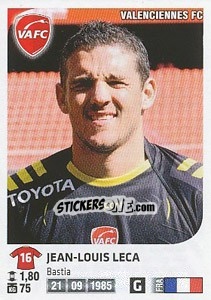 Sticker Jean-Louis Leca - FOOT 2012-2013 - Panini