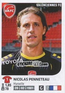 Sticker Nicolas Penneteau - FOOT 2012-2013 n. 463 - Panini