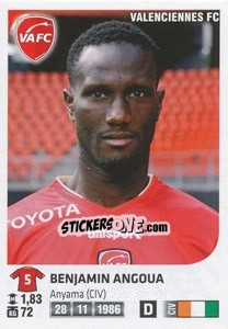 Sticker Benjamin Angoua - FOOT 2012-2013 n. 464 - Panini