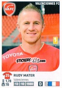 Sticker Rudy Mater - FOOT 2012-2013 n. 469 - Panini