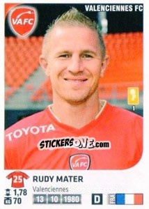 Sticker Rudy Mater - FOOT 2012-2013 - Panini