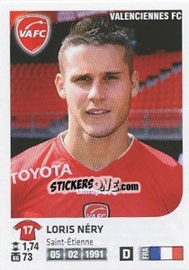 Sticker Loris Nery - FOOT 2012-2013 - Panini