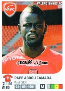 Sticker Pape Abdou Camara - FOOT 2012-2013 - Panini