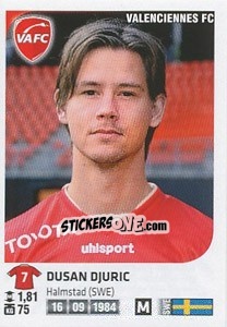 Sticker Dusan Djuric - FOOT 2012-2013 - Panini