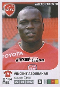Sticker Vincent Aboubakar - FOOT 2012-2013 n. 478 - Panini