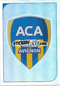Sticker Ecusson AC Arles Avignon - FOOT 2012-2013 - Panini