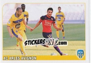 Cromo Equipe AC Arles Avignon - FOOT 2012-2013 - Panini