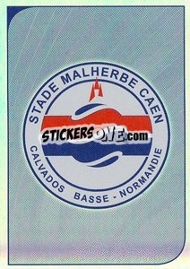 Sticker Ecusson Stade Malherbe Caen - FOOT 2012-2013 n. 489 - Panini