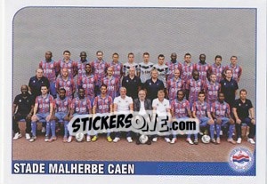 Sticker Equipe Stade Malherbe Caen - FOOT 2012-2013 n. 490 - Panini