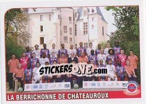 Sticker Equipe La Berrichonne de Chateauroux - FOOT 2012-2013 n. 492 - Panini