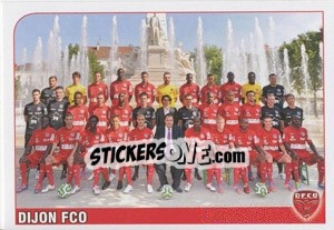 Sticker Equipe Dijon FCO - FOOT 2012-2013 - Panini