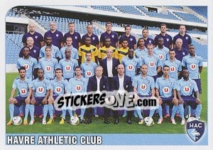 Figurina Equipe Havre Athletic Club - FOOT 2012-2013 n. 500 - Panini