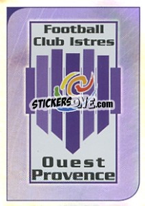 Cromo Ecusson FC Istres Ouest Provence