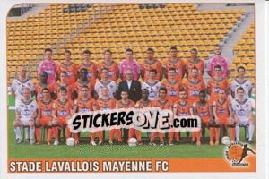 Cromo Equipe Stade Lavallois Mayenne FC