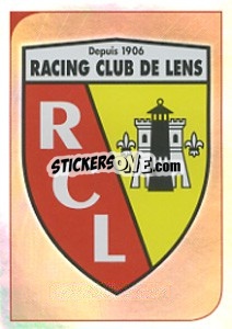 Cromo Ecusson Racing Club de Lens