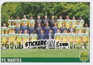 Cromo Equipe FC Nantes