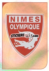 Cromo Ecusson Nimes Olympique