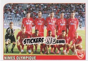 Sticker Equipe Nimes Olympique