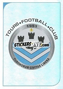 Sticker Ecusson Tours FC - FOOT 2012-2013 - Panini