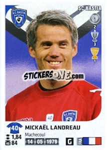 Cromo Mickaël Landreau - FOOT 2012-2013 - Panini