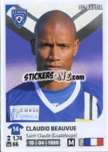 Sticker Claudio Beauvue - FOOT 2012-2013 - Panini
