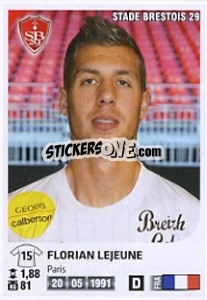 Cromo Florian Lejeune - FOOT 2012-2013 - Panini