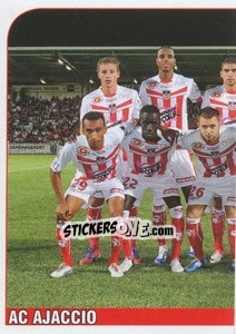 Sticker Equipe AC Ajaccio - FOOT 2012-2013 n. 4 - Panini