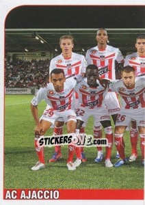 Figurina Equipe AC Ajaccio - FOOT 2012-2013 - Panini