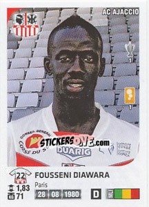 Sticker Fousseni Diawara - FOOT 2012-2013 - Panini