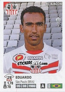 Sticker Eduardo - FOOT 2012-2013 n. 23 - Panini