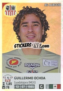 Sticker Guillermo Ochoa - FOOT 2012-2013 - Panini