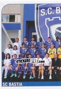 Sticker Equipe SC Bastia - FOOT 2012-2013 - Panini