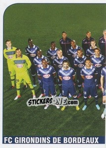 Sticker Equipe FC Girondins de Bordeaux - FOOT 2012-2013 n. 52 - Panini