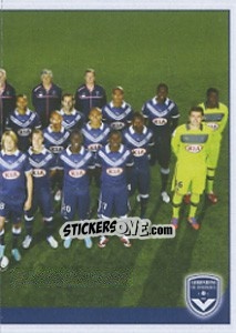 Cromo Equipe FC Girondins de Bordeaux