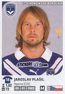 Sticker Jaroslav Plasil - FOOT 2012-2013 n. 66 - Panini