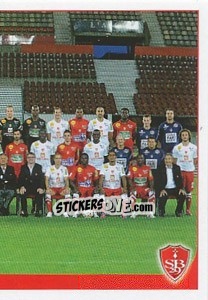 Sticker Equipe Stade Brestois 29 - FOOT 2012-2013 - Panini