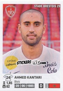 Sticker Ahmed Kantari - FOOT 2012-2013 n. 81 - Panini
