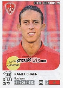 Sticker Kamel Chafni - FOOT 2012-2013 - Panini
