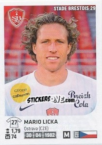 Sticker Mario Licka - FOOT 2012-2013 - Panini