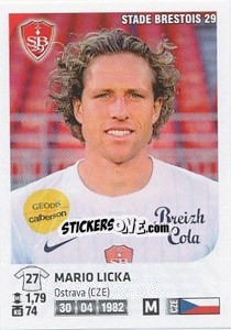 Cromo Mario Licka - FOOT 2012-2013 n. 88 - Panini
