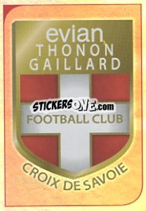 Sticker Ecusson Evian Thonon Gaillard - FOOT 2012-2013 - Panini