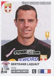 Cromo Bertrand Laquait - FOOT 2012-2013 n. 103 - Panini