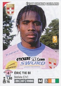 Cromo Eric Tie Bi - FOOT 2012-2013 n. 116 - Panini