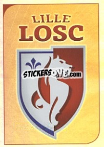 Sticker Ecusson LOSC - FOOT 2012-2013 - Panini
