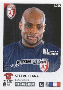 Figurina Steeve Elana - FOOT 2012-2013 n. 126 - Panini