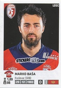 Sticker Marko Basa - FOOT 2012-2013 - Panini