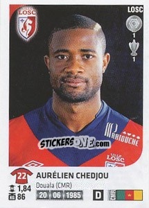 Figurina Aurelien Chedjou - FOOT 2012-2013 - Panini