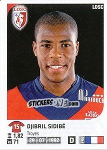Sticker Djibril Sidibe - FOOT 2012-2013 n. 135 - Panini