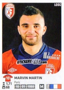 Cromo Marvin Martin - FOOT 2012-2013 n. 138 - Panini
